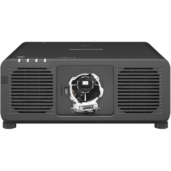 Panasonic 10,000 Lumens, Laser, 4K (3840 x 2400) Resolution with Quad Pixel Drive, Filter-Free, Lens Not Included, Black