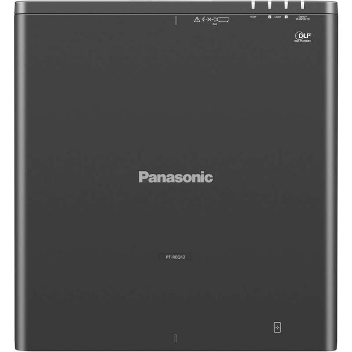 Panasonic 10,000 Lumens, Laser, 4K (3840 x 2400) Resolution with Quad Pixel Drive, Filter-Free, Lens Not Included, Black