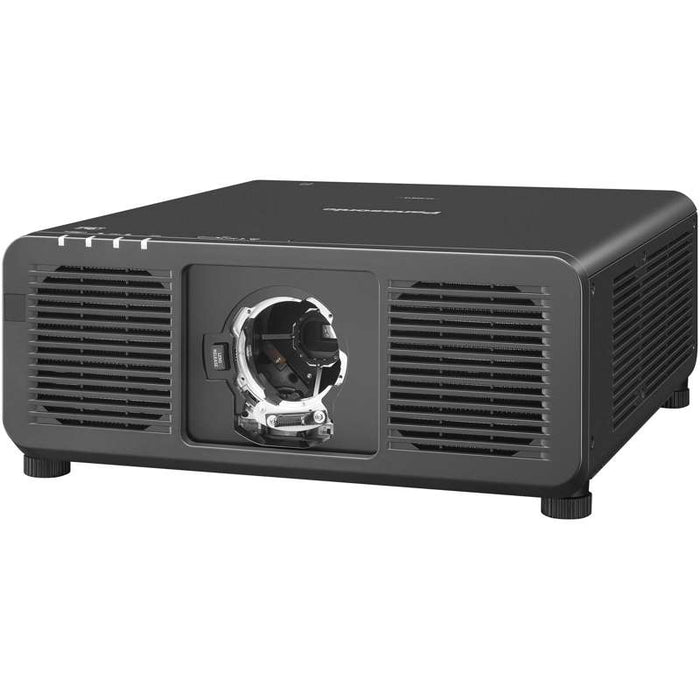 Panasonic 10,000 Lumens, Laser, 4K (3840 x 2400) Resolution with Quad Pixel Drive, Filter-Free, Lens Not Included, Black
