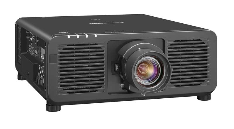 Panasonic PT-REZ15LBUG 1-Chip DLP WUXGA Laser Projector – 15,000 Lumens, Filter-Free, No NFC (Lens Not Included, Black)