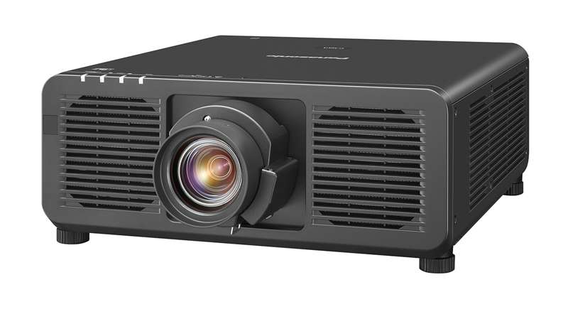 Panasonic PT-REZ15LBUG 1-Chip DLP WUXGA Laser Projector – 15,000 Lumens, Filter-Free, No NFC (Lens Not Included, Black)