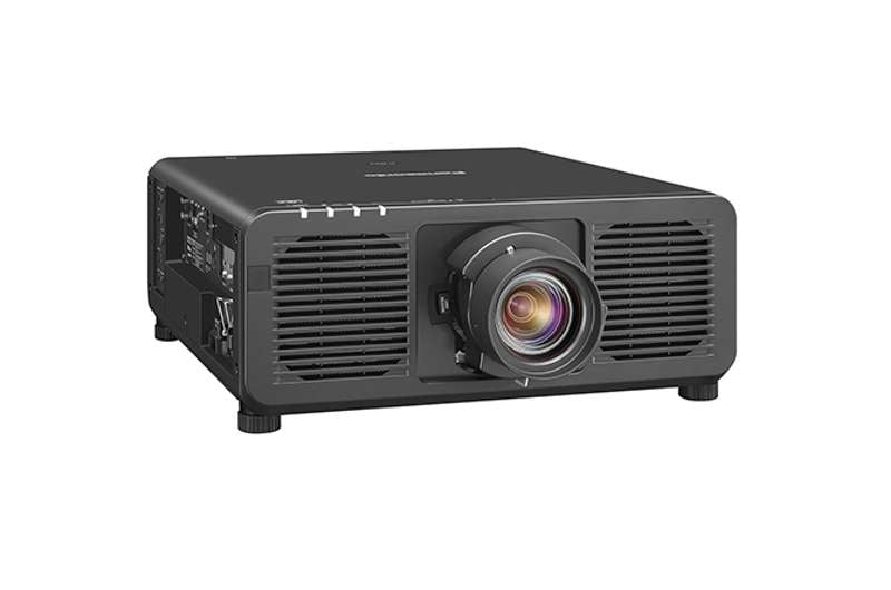 Panasonic PT-REQ15LBU 1-Chip DLP 4K Laser Projector – 15,000 Lumens, Quad Pixel Drive, Filter-Free (Lens Not Included, Black)