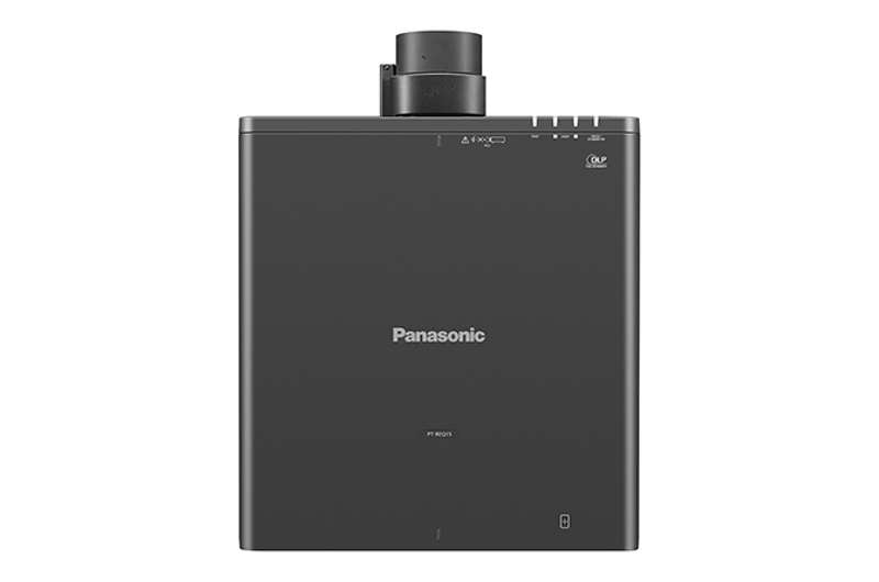 Panasonic PT-REQ15LBU 1-Chip DLP 4K Laser Projector – 15,000 Lumens, Quad Pixel Drive, Filter-Free (Lens Not Included, Black)