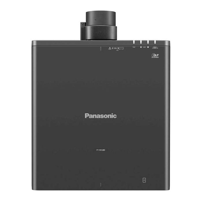 Panasonic 8,000 Lumens, Laser, 4K (3840 x 2400) Resolution with Quad Pixel Drive, Filter-Free, Lens Not Included, Black, No NFC