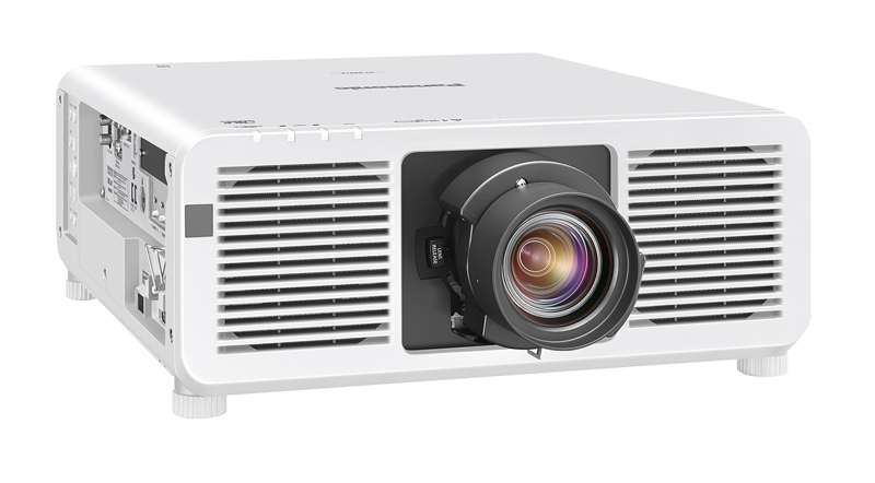Panasonic PT-REZ80LWU8 1-Chip DLP WUXGA Laser Projector – 8,000 Lumens, Filter-Free (Lens Not Included, White)
