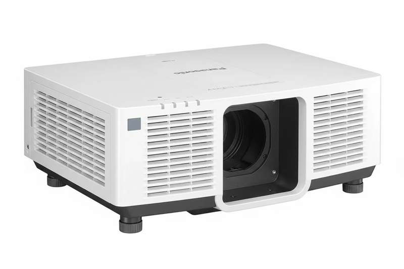Panasonic PT-RZ6LWU 1-Chip DLP WUXGA Laser Projector – 6,000 Lumens, 4K Input (White)