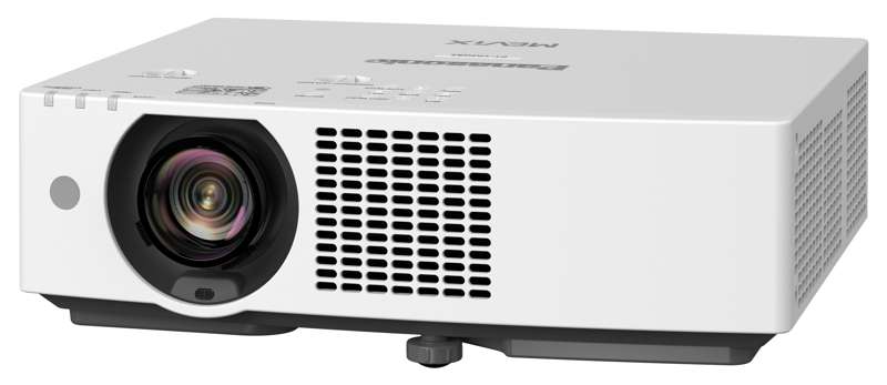 Panasonic PT-VMQ65 6,500-Lumen 4K 3LCD Laser Projector, White