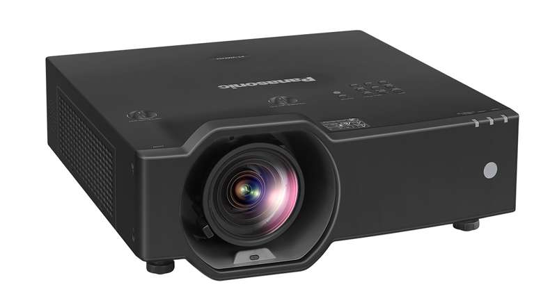 Panasonic PT-VMZ6ST 6,200 Lumens WUXGA Short Throw Laser Projector, Black