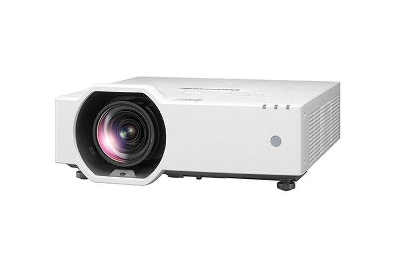 Panasonic PT-VMZ6ST 6,200 Lumens WUXGA Short Throw Laser Projector, White