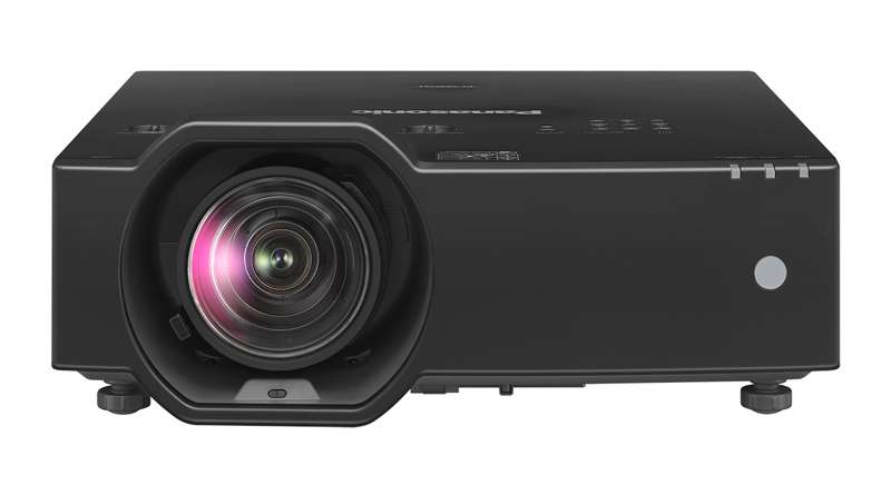 Panasonic PT-VMZ7ST 7,000 Lumens WUXGA Short Throw Laser Projector, Black