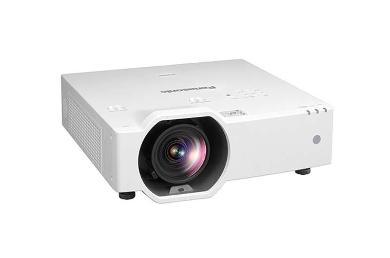 Panasonic PT-VMZ7ST 7,000 Lumens WUXGA Short Throw Laser Projector, White