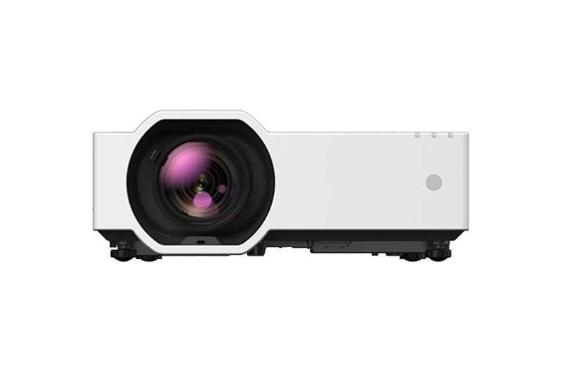 Panasonic PT-VMZ7ST 7,000 Lumens WUXGA Short Throw Laser Projector, White