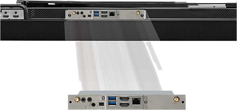 Panasonic TH-SQ2H Series 98'' 4K UHD Professional Display with Intel Smart Display Module, 24/7 Operation
