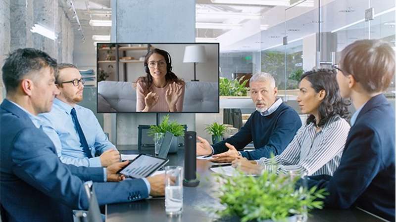 Panasonic TY-CSP1 All-in-one Web Conferencing System with 360-degree Camera, Mic and Speakers