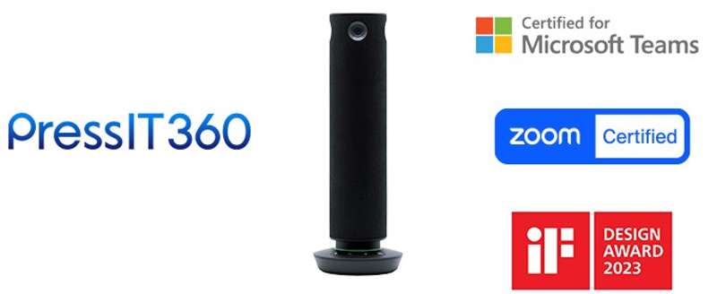 Panasonic TY-CSP1 All-in-one Web Conferencing System with 360-degree Camera, Mic and Speakers