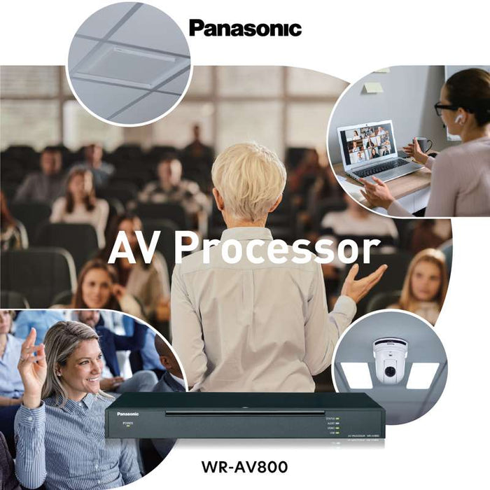 Panasonic AV Processor for Camera Switching, Speaker Tracking & Voice Lift