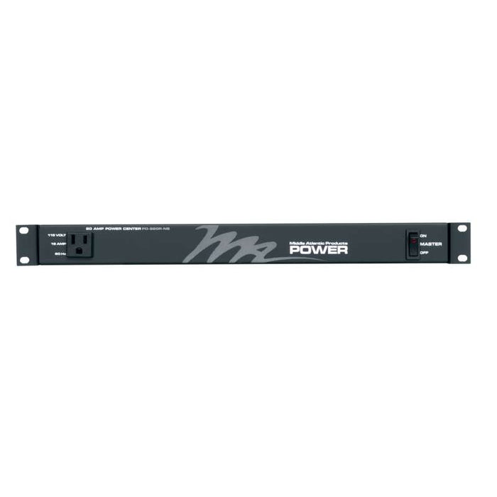 Middle Atlantic Rackmount Power, 9 Outlet, 15A, Basic Surge Protection