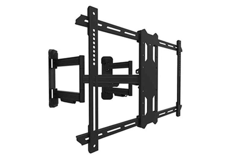 Kanto Full Motion Corner TV Mount for 37-inch to 70-inch TVs - Black