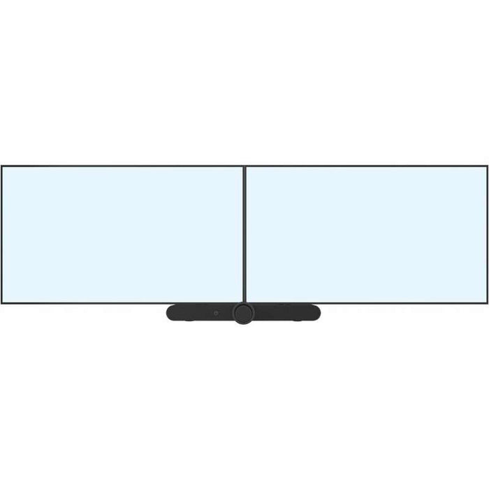 Peerless-AV Universal UC/VC Soundbar/Camera Mount for 55" to 98"+ Single Displays and 55" to 75" Dual Displays