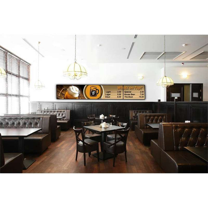 Peerless-AV SmartMount Digital Menu Board Mount with Height and Depth Adjustment - Landscape for 46" to 65" Displays