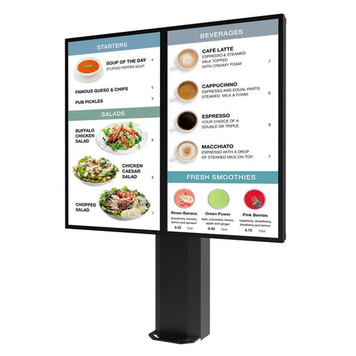 Peerless-AV 55'' Outdoor Digital Menu Board Display