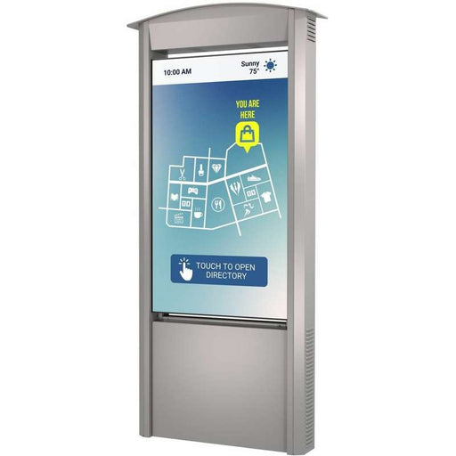 Peerless-AV Smart City Kiosk with 55" Xtreme High Bright Outdoor Display