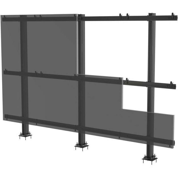 Peerless-AV SEAMLESS Connect Universal dvLED Bolt Down Pedestal for 27" Displays up to 610mm Wide in a 4x4 Configuration