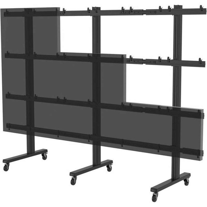 Peerless-AV SEAMLESS Connect Universal dvLED Cart/Trolley for 27" Displays up to 610mm Wide in a 4x4 Configuration