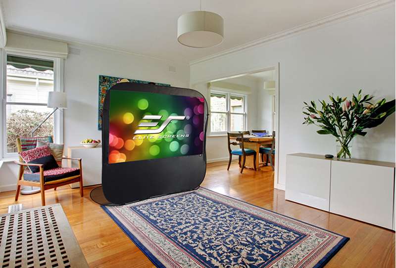 Elite Pop-Up Cinema Series 92 Inch Diagonal Portable Screen