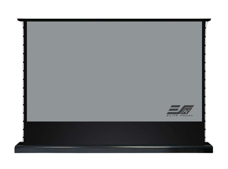 Elite Presenter Pro Riser CineGrey 4D Series, 150-inch Diag. 16:9 Electric Screen, CineGrey 4D Material