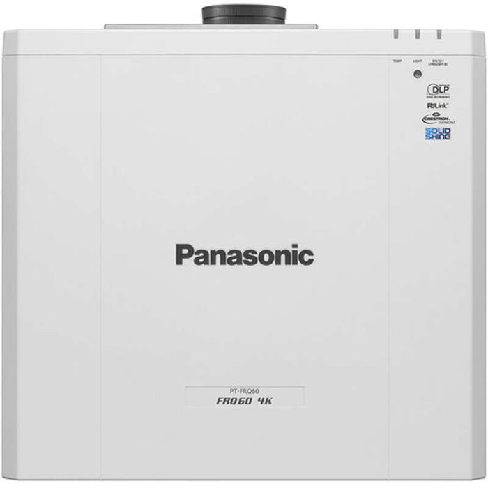 Panasonic PT-FRQ60 6000-Lumen 4K UHD 3D Laser DLP (White)