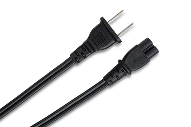 Hosa Technology Power Cord IEC C7 to NEMA 1-15P