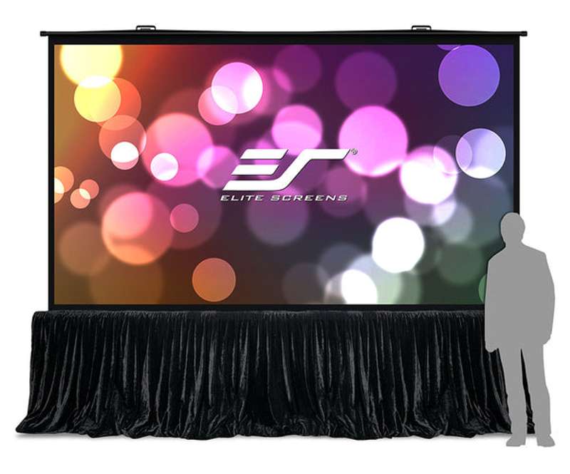 Elite QS150HD QuickStand 5-Second Series 150 Inch Diagonal Manual Screen
