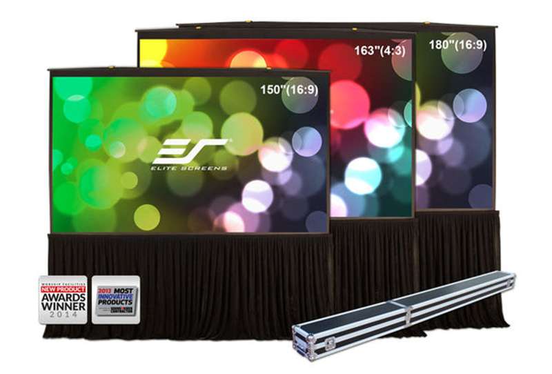 Elite QS180HD QuickStand 5-Second Series 180 Inch Diagonal Manual Screen