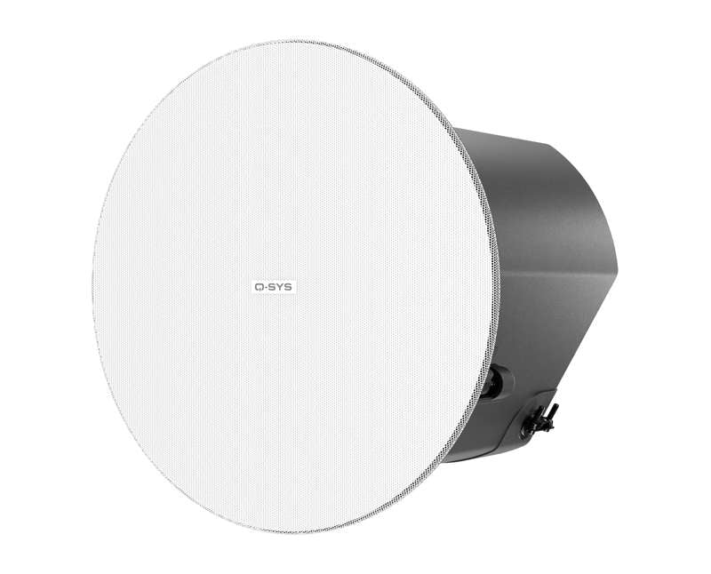 QSC AcousticDesign 6.5-Inch Ceiling Loudspeaker, Pair, White