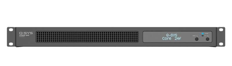 QSC Q-SYS Core 24f Processor Bundle