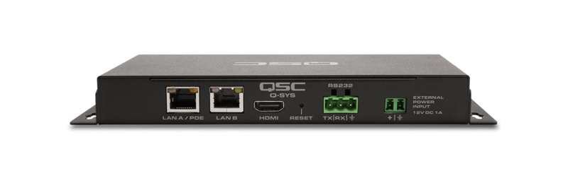 QSC Q-SYS I/O-USB Bridge Network AV Endpoint