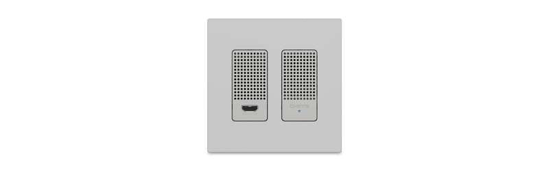 QSC Q-SYS Single-Channel HDMI In-Wall Network Video Encoder, White