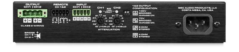 QSC Q-SYS SPA Series 2-Channel Power Amplifier
