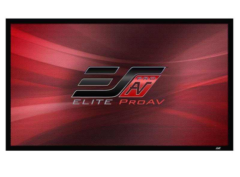 Elite ezFrame Plus Series, 320-inch Diag. 4:3 Fixed Frame Screen, CineWhite Material