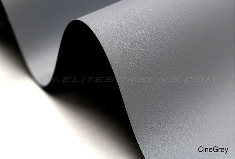 Elite Designer Cut Series, 135-inch Diag., 16:9 DIY Screen, CineGrey Material