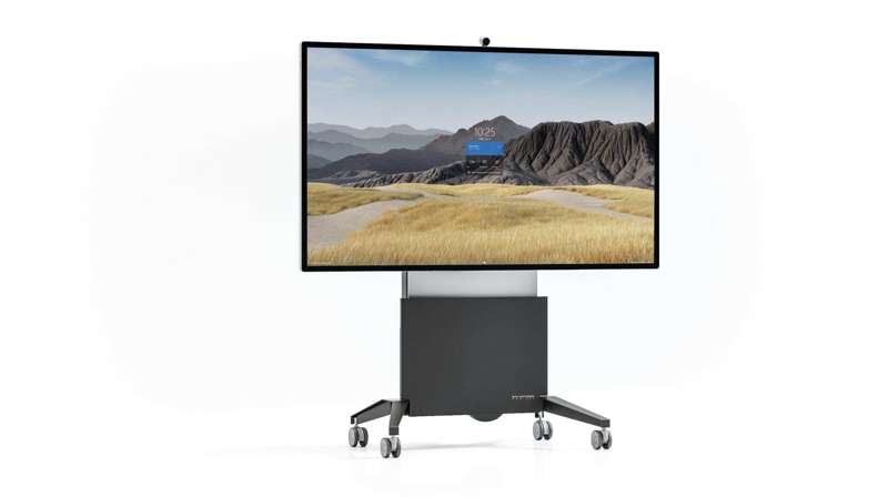 Salamander Designs FPS Series XL Electric Lift Mobile Stand, Graphite Grey