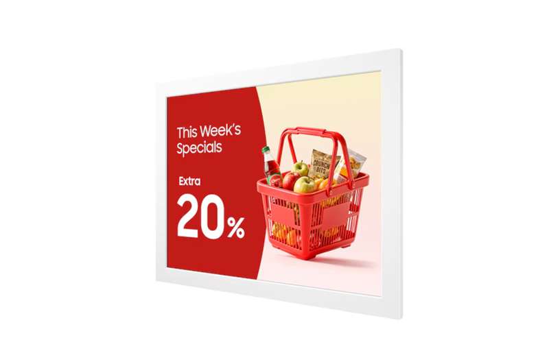 Samsung Color E-Paper EMDX Smart Signage Display