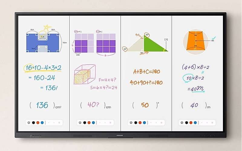 Samsung WA75F 75" 4K UHD Interactive Display