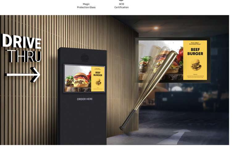Samsung 24" Outdoor Signage (OH24B)