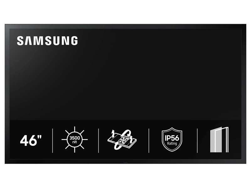 Samsung 46" High Brightness Commercial LCD Signage Outdoor Display