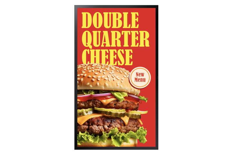 Samsung 46" High Brightness Commercial LCD Signage Outdoor Display