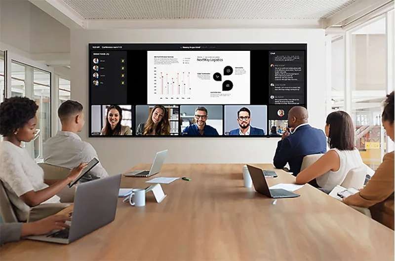 Samsung 5K UHD Signage QPDX-5K Series 105" Ultra-Wide Display