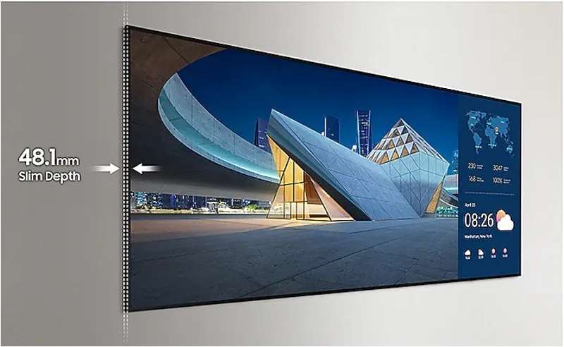 Samsung 5K UHD Signage QPDX-5K Series 105" Ultra-Wide Display