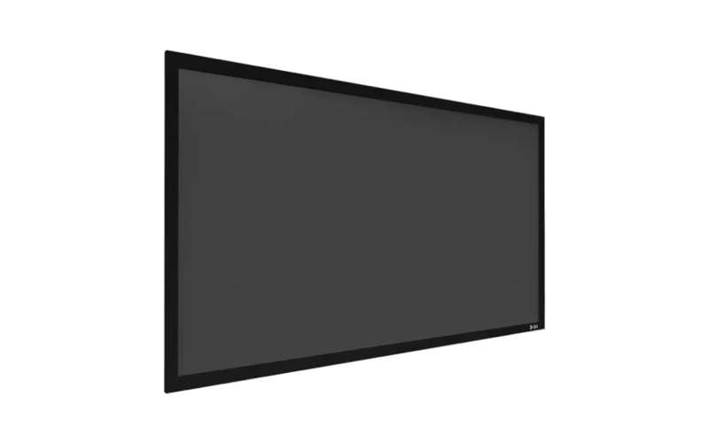 Screen Innovations Fixed 2" Series Frame Screen, 45'' x 80'' with Slate 1.2  Material